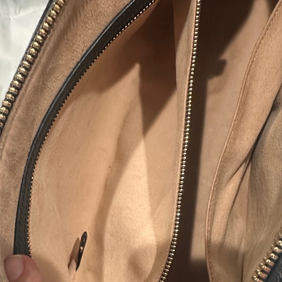 Gucci Black Suede Boston Bag top handle/Crossbody - Picture 13 of 16